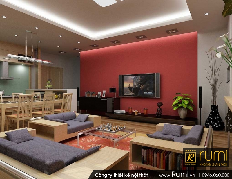 Thiết kế nội thất chung cư 90m2 sang trọng và hiện đại tại Quảng Ninh