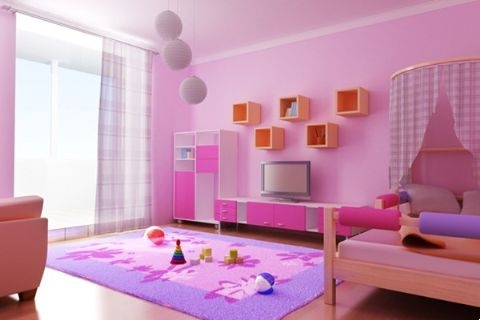 Thiết kế nội thất phòng ngủ trẻ em siêu dễ thương