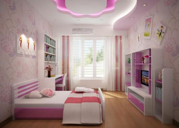 10 mẫu nội thất phòng ngủ dễ thương dành cho bé gái