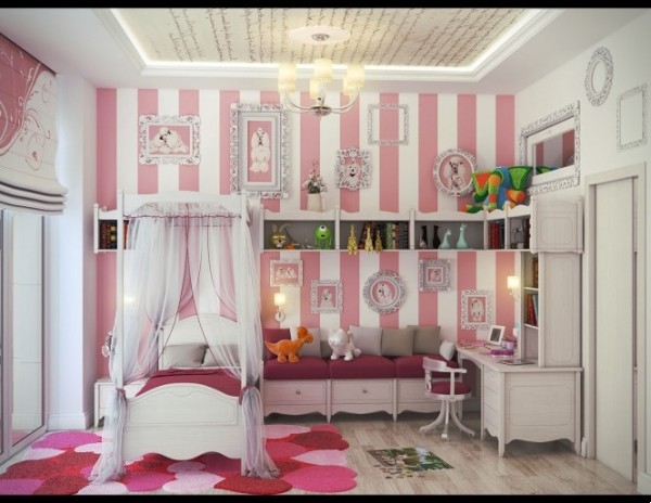 Mẫu thiết kế nội thất phòng ngủ đẹp nhất cho bé yêu 2016
