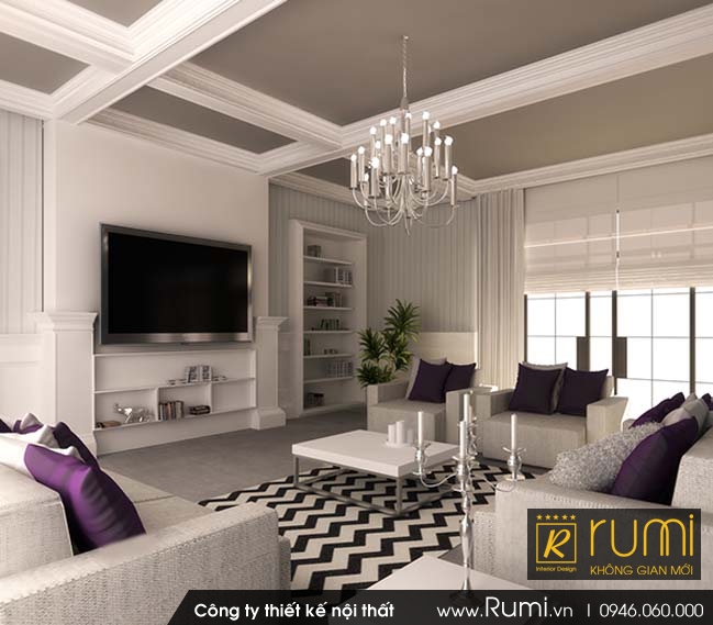20 mẫu nội thất phòng khách đẹp dành cho chung cư