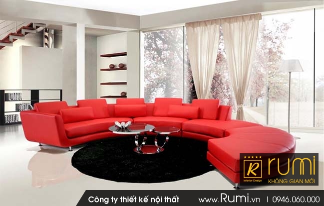 Những mẫu nội thất phòng khách đẹp với ghế sofa