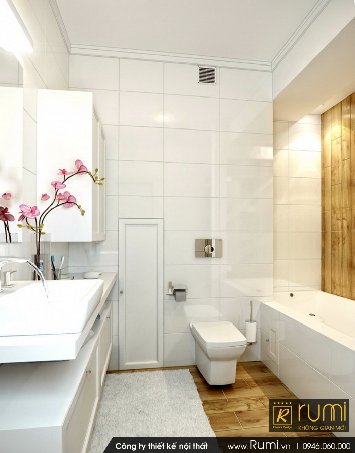 10 ý tưởng thiết kế phòng tắm nhỏ trở lên to hơn