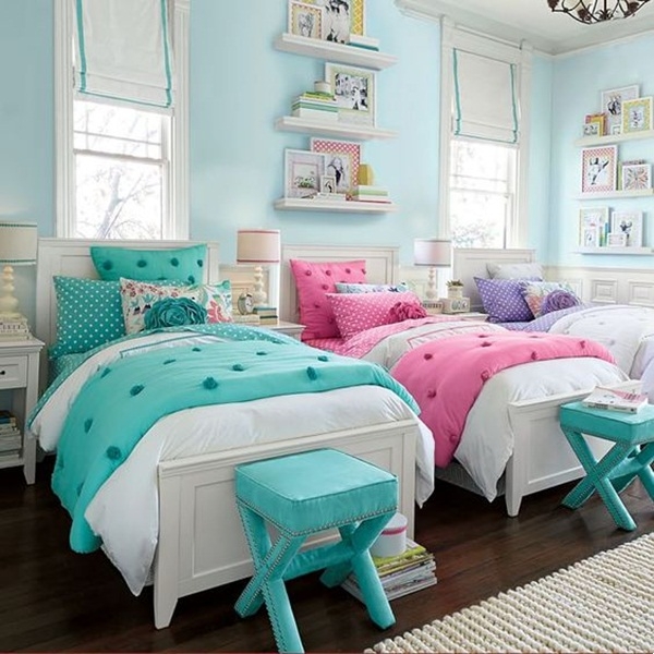 Hãy đắm chìm trong thế giới của những mẫu thiết kế phòng ngủ cho hai chị em gái đẹp nhất năm