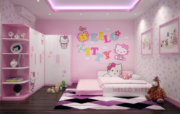 Mẫu phòng ngủ đẹp cho bé gái mà mẹ nào cũng thích