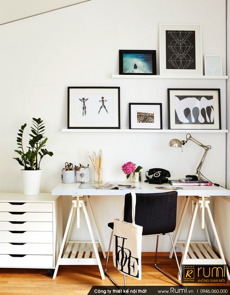 6 cách thiết kế phòng làm việc của bạn đẹp và hấp dẫn