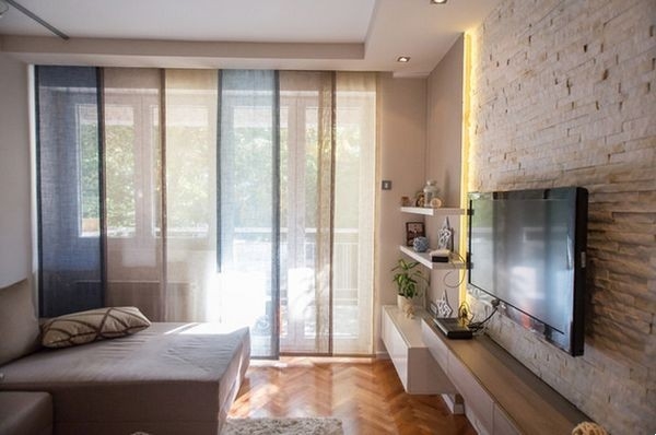 10 mẫu thiết kế kệ tivi treo tường cực đẹp cho phòng khách