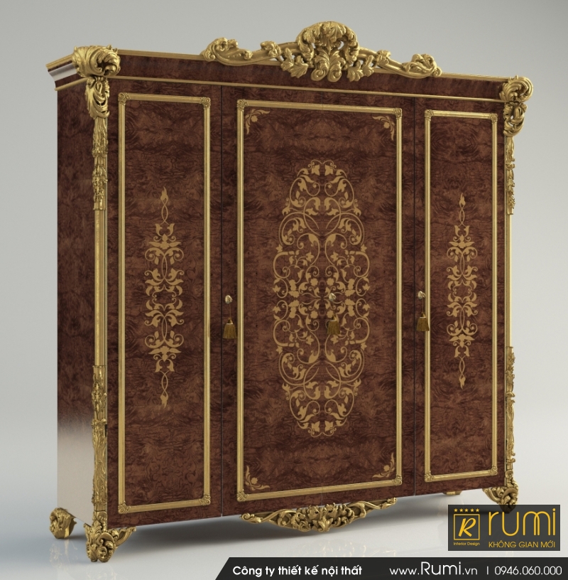 Tủ quần áo tân cổ điển