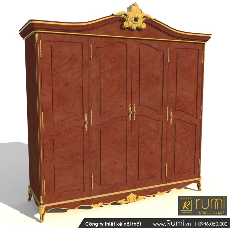 Tủ quần áo tân cổ điển