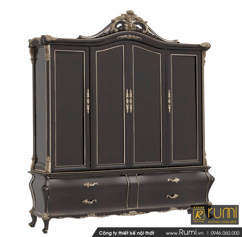 Tủ quần áo tân cổ điển