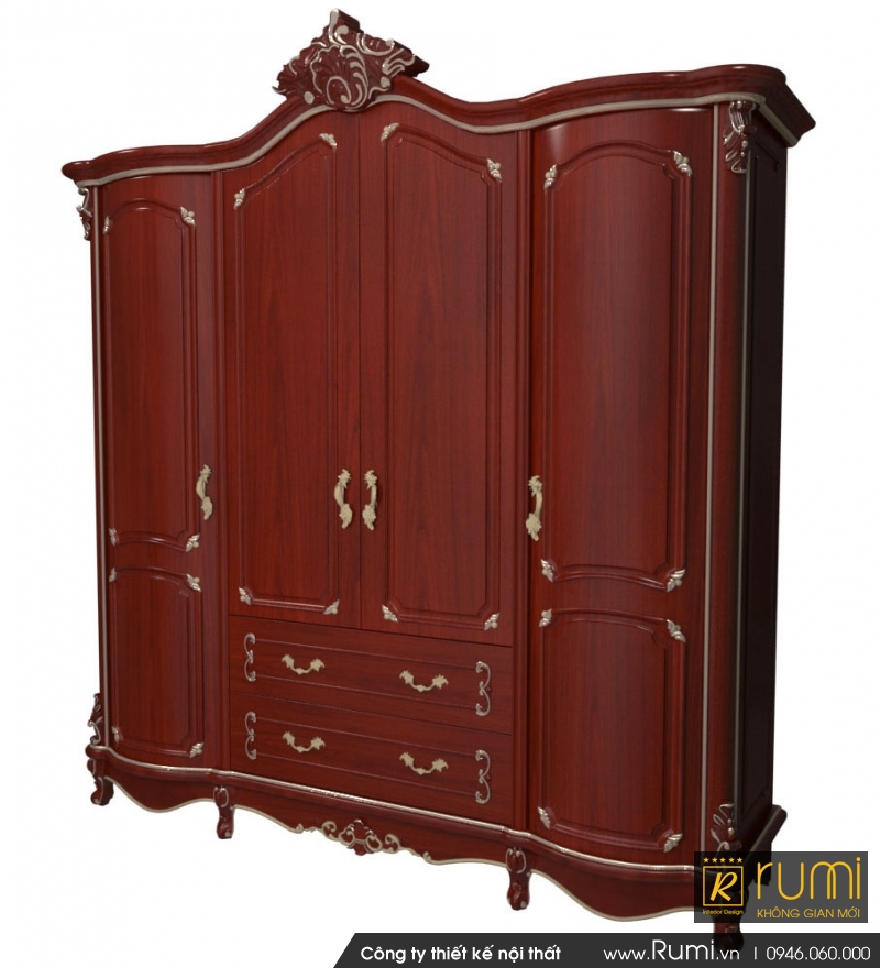 Tủ quần áo tân cổ điển