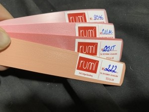 Nẹp chỉ nhựa PVC đơn sắc 021T (1x44)
