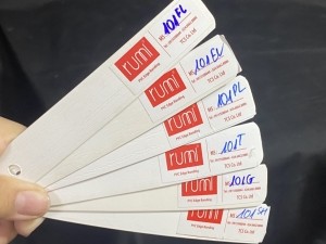 Nẹp nhựa PVC trắng đục bóng 101HG