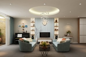 Mẫu nội thất biệt thự cao cấp, sang trọng tại Hà Đông - Hà Nội