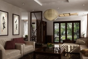 Mẫu nội thất biệt thự hiện đại, cao cấp của anh Hưng tại Quốc Oai, Hà Nội