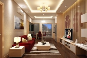 Thi công nội thất chung cư 60m2 ở TP. Vinh - Nghệ An