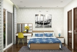 Thiết kế nội thất chung cư 72m2 tại Ninh Bình