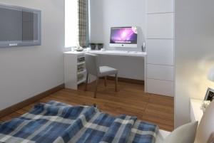 Mẫu thiết kế nội thất chung cư 70m2 tại Hòa Bình Green City