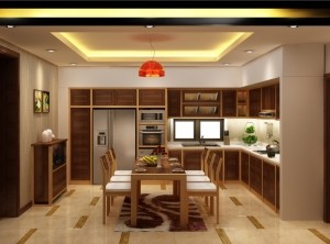 Thi công nội thất nhà phố 5m cao cấp và hiện đại tại Hải Dương