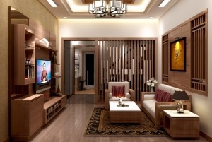 Thi công nội thất nhà phố 5m cao cấp và hiện đại tại Hải Dương