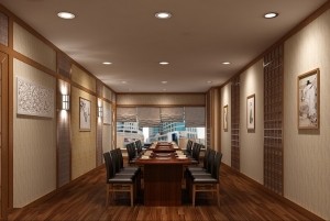 Mẫu thiết kế nội thất nhà hàng CHEN sang trọng và đẳng cấp tại Hà Nội