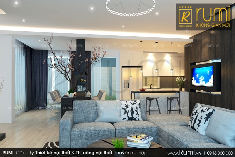 Hồ sơ thiết kế thi công nội thất biệt thự Villa 10 Golden Westlake ở Hà Nội