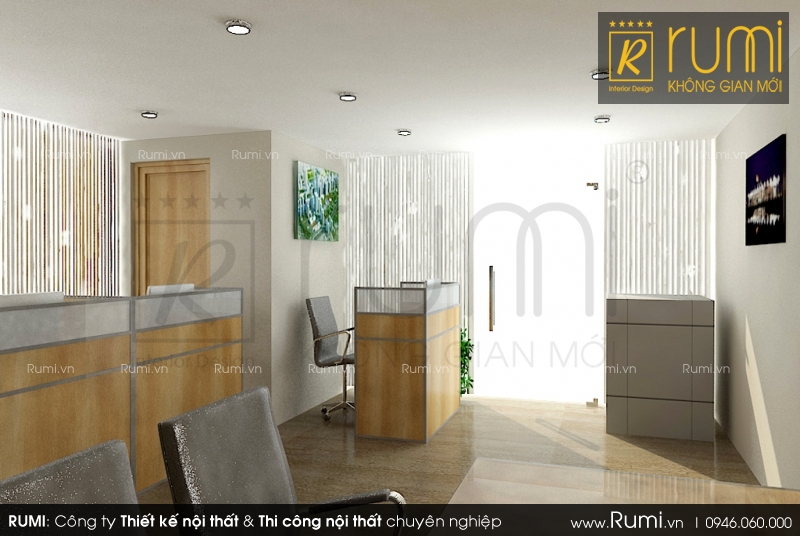 Mẫu thiết kế nội thất văn phòng đẹp, hiện đại, chuyên nghiệp tại Hà Nội