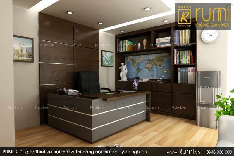 Mẫu thiết kế nội thất văn phòng đẹp, hiện đại, chuyên nghiệp tại Hà Nội