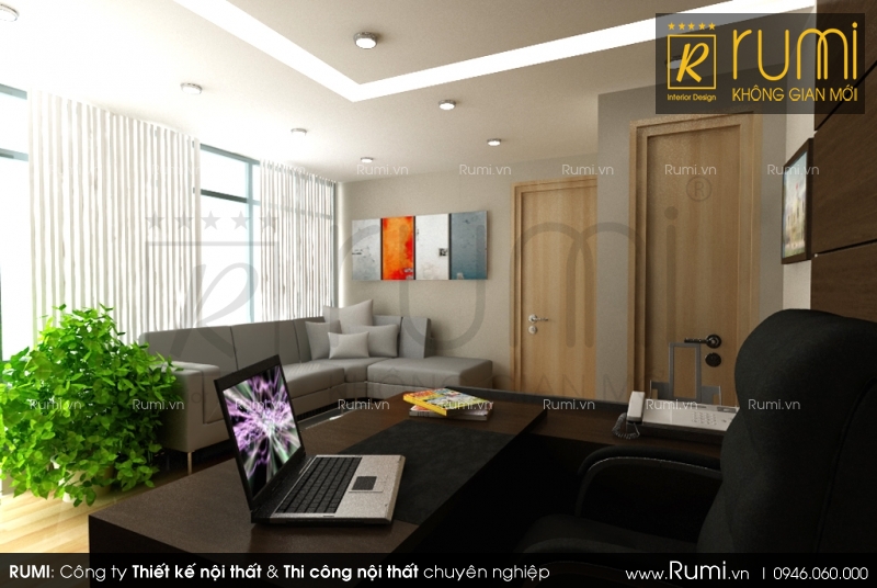 Mẫu thiết kế nội thất văn phòng đẹp, hiện đại, chuyên nghiệp tại Hà Nội