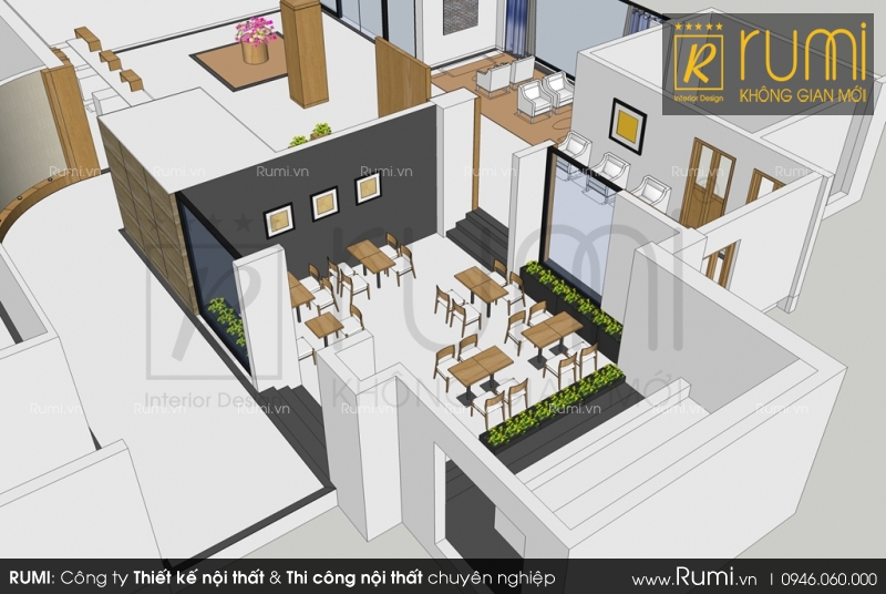 Thiết kế nội thất văn phòng đẹp cho bệnh viện Lạc Việt, Vĩnh Phúc