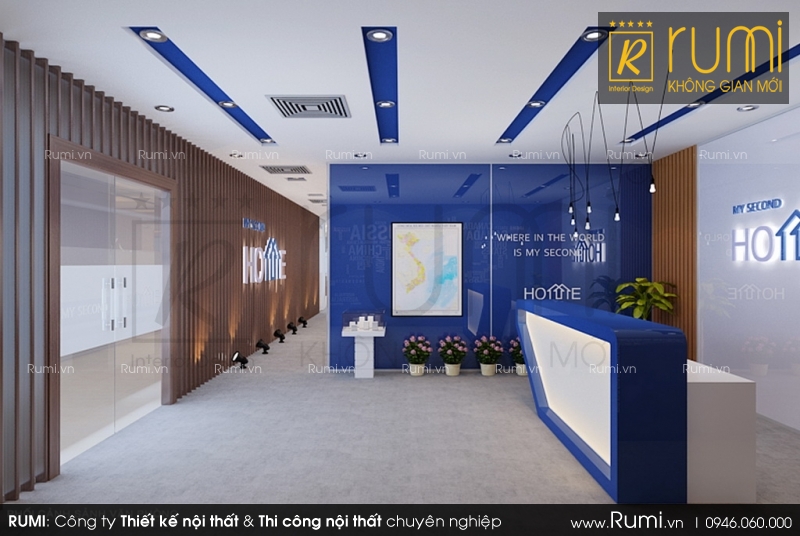 Mẫu thiết kế nội thất văn phòng hiện đại, cao cấp tại Hà Nội