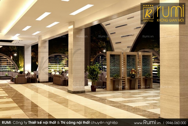 Mẫu nội thất khách sạn đẹp Mường Thanh Grand Quảng Nam
